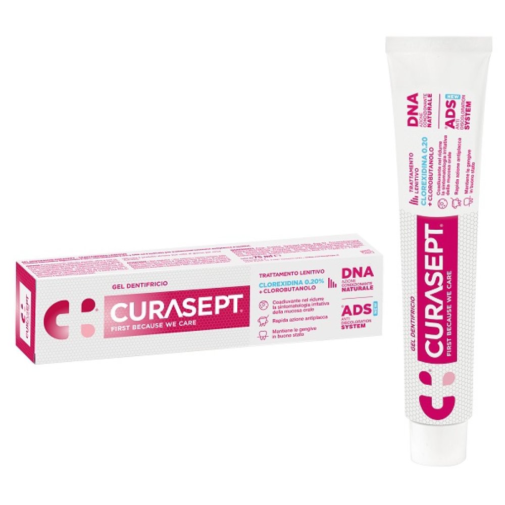 CURASEPT GEL DENTIFRICIO ADS DNA TRATTAMENTO LENITIVO 75 ML