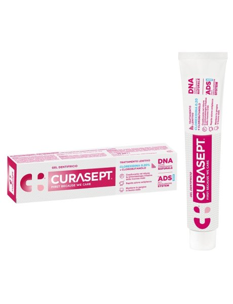 CURASEPT GEL DENTIFRICIO ADS DNA TRATTAMENTO LENITIVO 75 ML