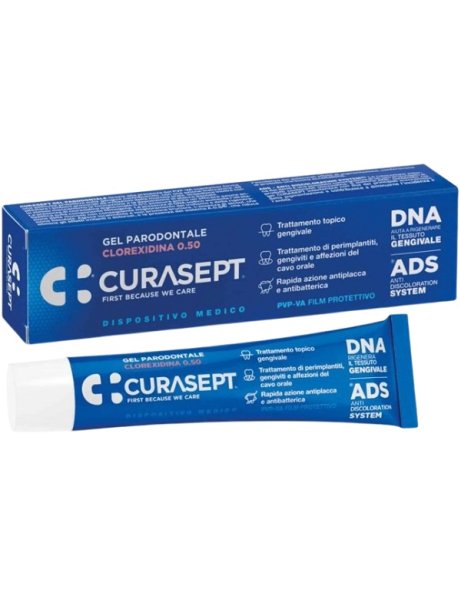 CURASEPT GEL PARODONTALE 0,5% 30 ML ADS + DNA