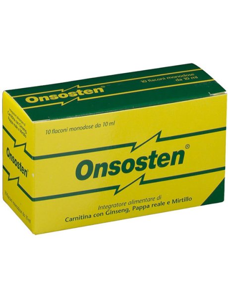 ONSOSTEN 10 FLACONI MONODOSE DA 10 ML