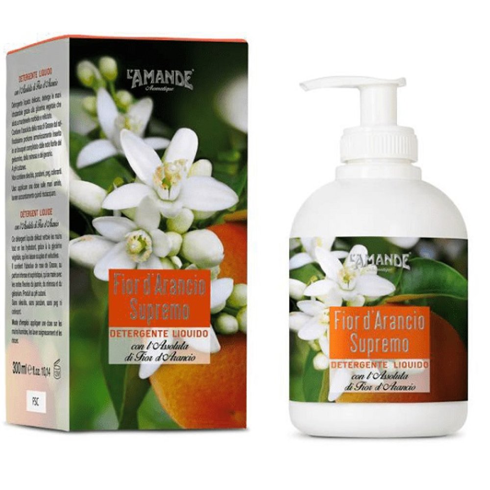 L'AMANDE DETERGENTE LIQUIDO FIOR D'ARANCIO SUPREMO 300ML