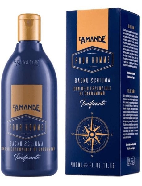 L'AMANDE POUR HOMME BAGNO SCHIUMA 400ML