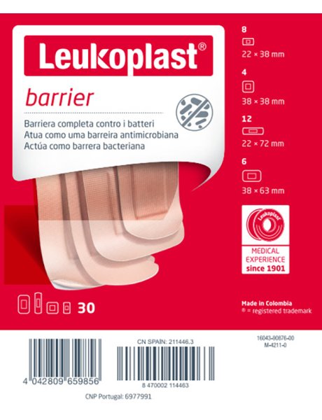 LEUKOPLAST Barr.Cer.Ass.30pz