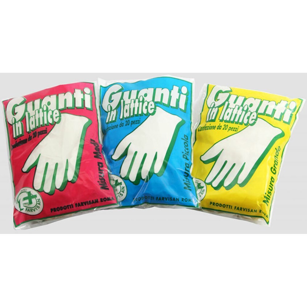 FARVISAN GUANTI LATT.GD20P