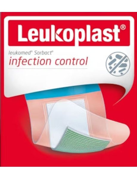 LEUKOMED SORBACT MEDICAZIONE 5X7,2 CM 5 PEZZI