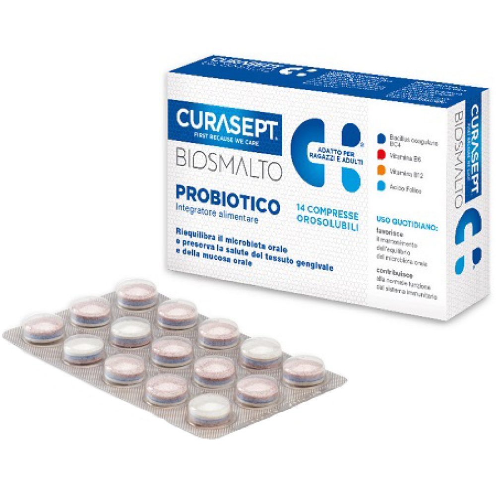 BIOSMALTO Probiotico 14 Cpr