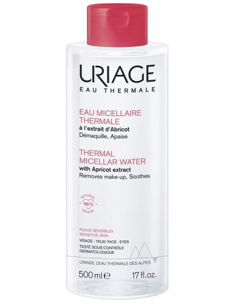 URIAGE EAU MICELLAIRE THERMALE PELLI SECCHE FLACONE 500 ML