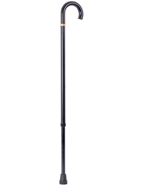 BASTONE Alluminio Regolabile Curvo SAFETY