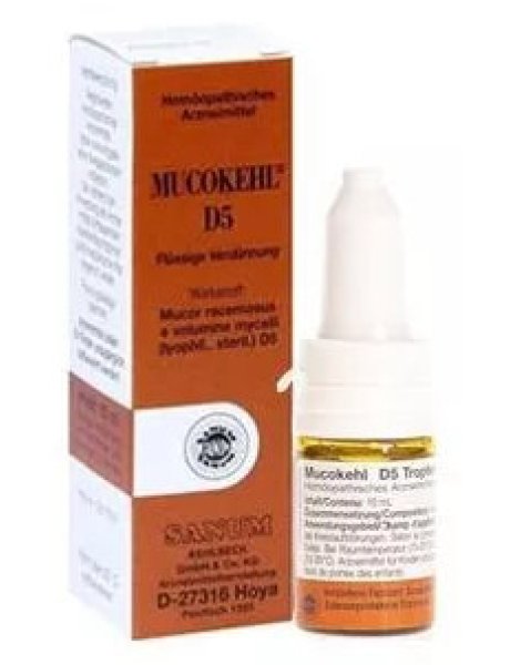 SANUM MUCOKEHL D5 GOCCE 10 ML