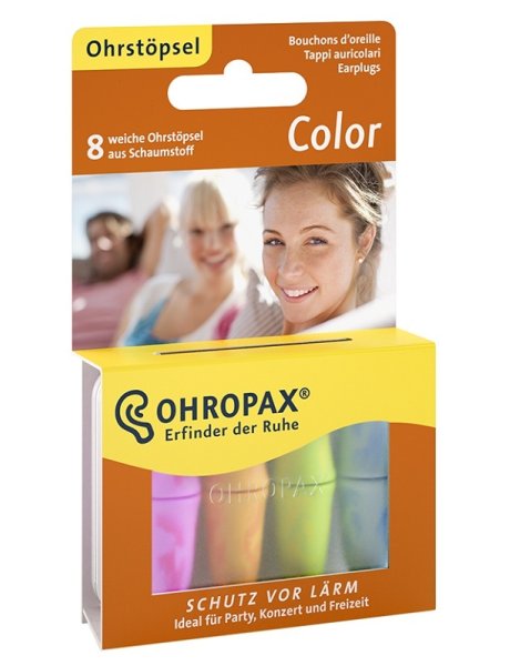 OHROPAX Tappi Aur.Sch.Col.8pz