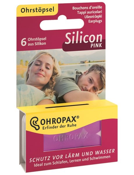 OHROPAX Tappi Aur.Sil.Pink 6pz