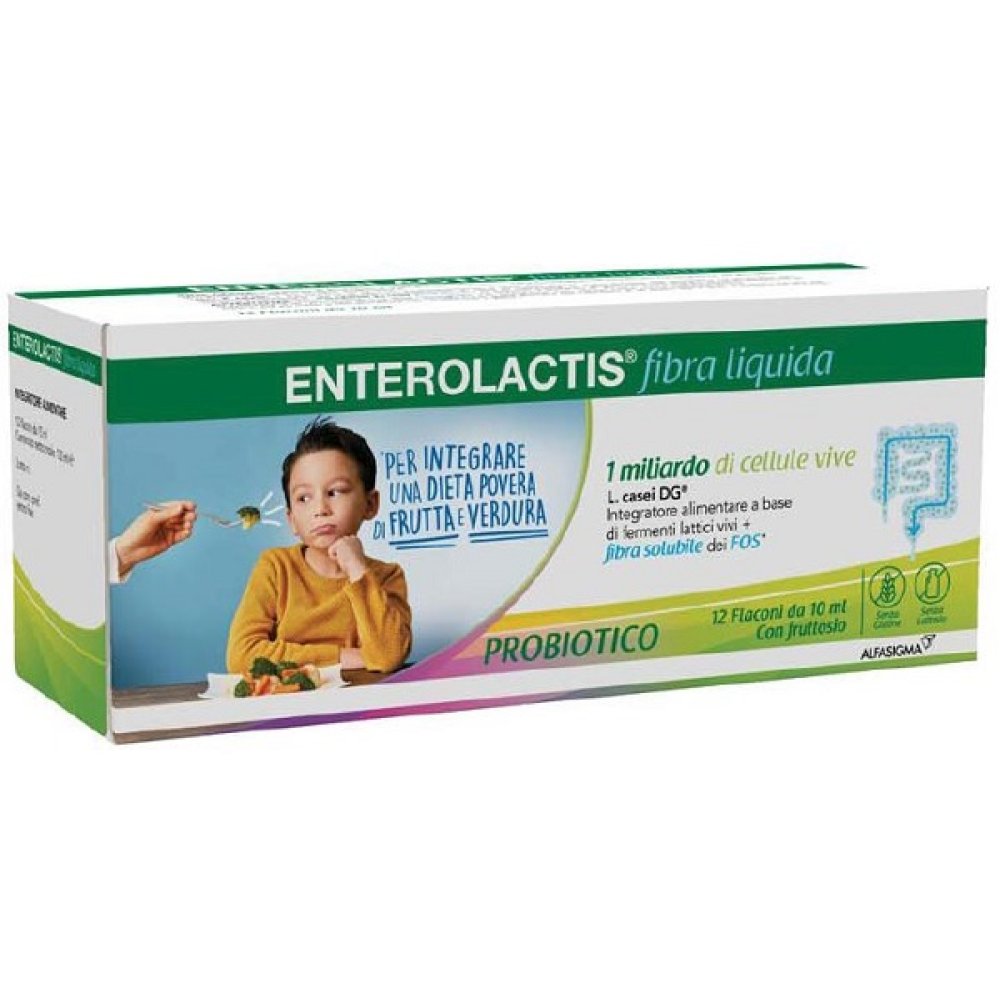 ENTEROLACTIS Fibra Bev.12fl.