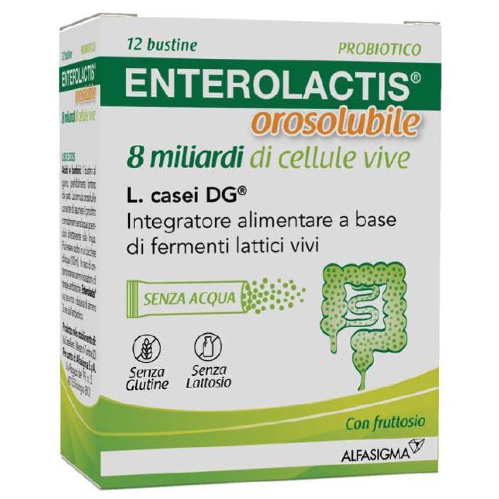 ENTEROLACTIS 12 Bust.Oro 8MLD