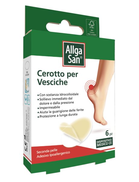 ALLGASAN CEROTTO VESCICHE 6PZ