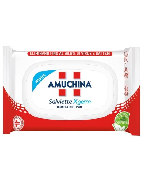 AMUCHINA XGERM SALVIETTINE MANI 20 PEZZI