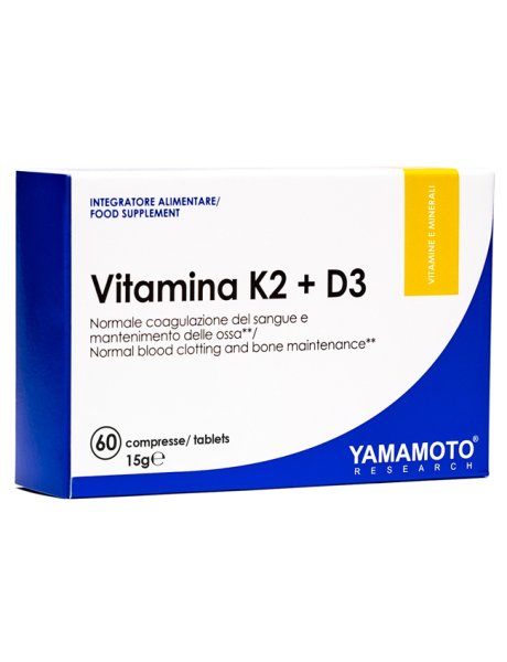 YAMAMOTO R VITAM.K2+D3 60CPR