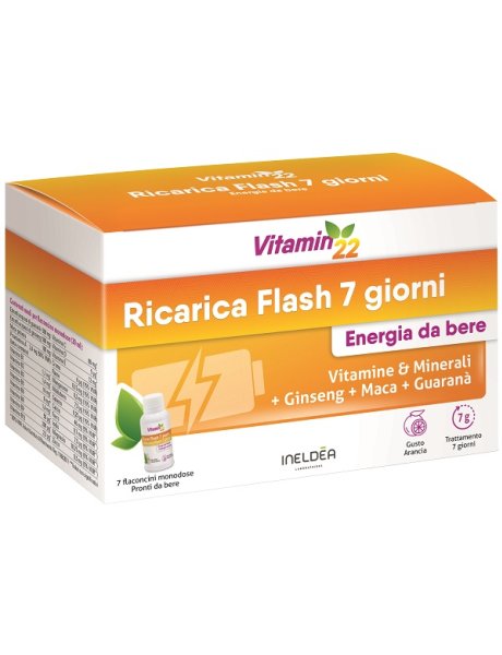 VITAMIN'22 Ricarica Flash 7gg