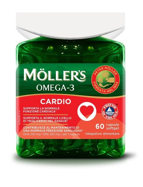 MOLLER'S Omega3 Cardio  60 Cps