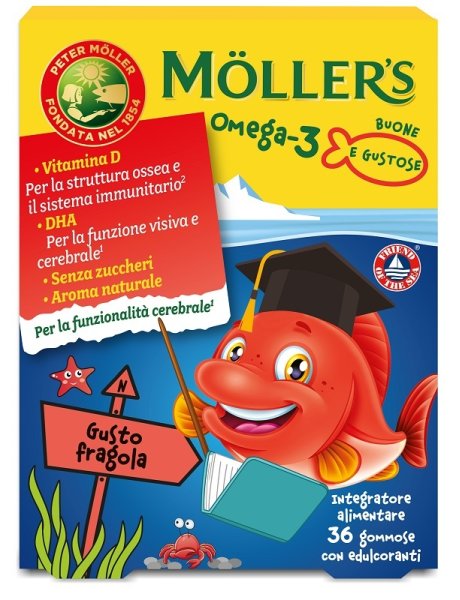 MOLLER'S Omega3 Jelly 36Gomm.