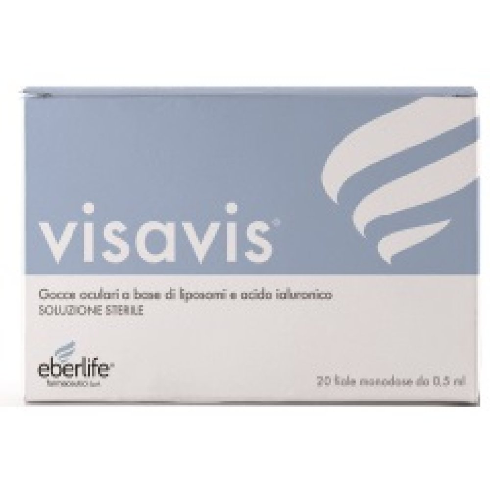 GOCCE OFTALMICHE VISAVIS 20 FIALE DA 0,5 ML