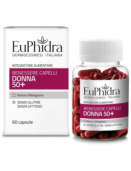 EUPHIDRA CAPELLI D 50+ 60CPS