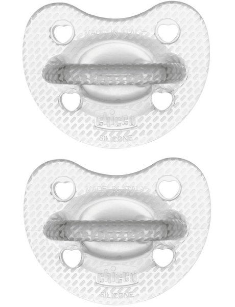 CHICCO GOMMOTTO SILICONE CRYSTAL 16-36 MESI 2 PEZZI
