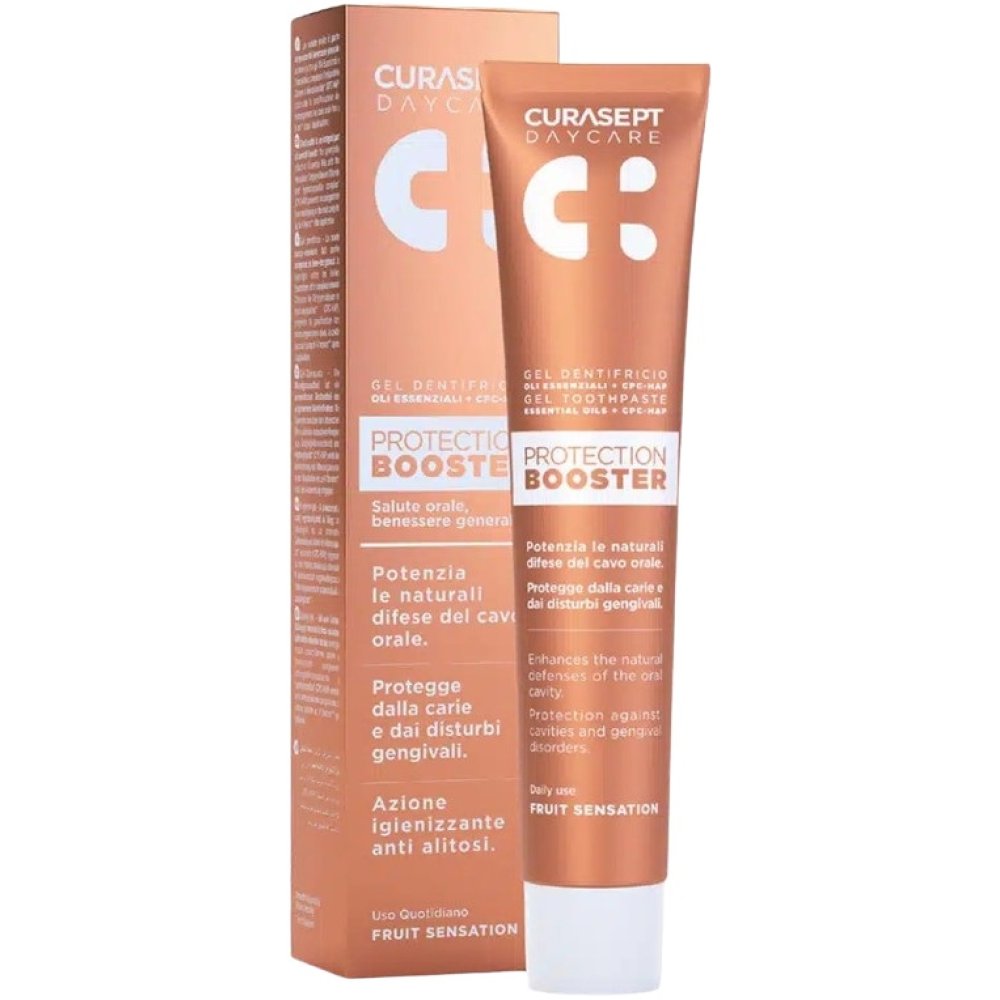 CURASEPT DAYCARE DENTIFRICIO PROTECTION BOOSTER FRUIT SENSATION 75 ML