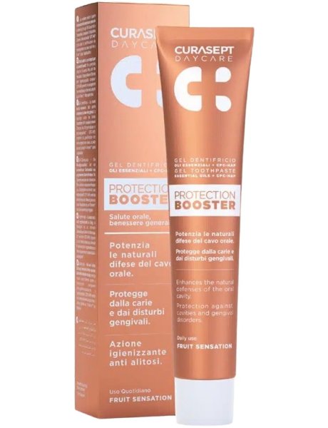 CURASEPT DAYCARE DENTIFRICIO PROTECTION BOOSTER FRUIT SENSATION 75 ML
