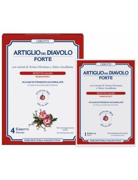ARTIGLIO Forte 4 Cerotti   ERM
