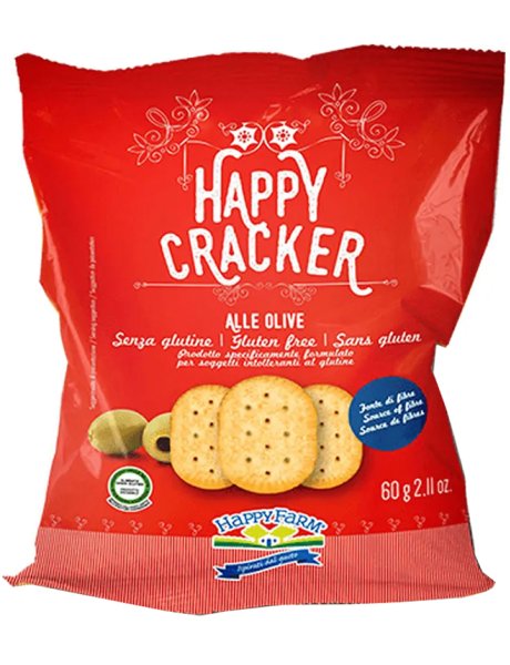 HAPPY FARM Crackers Olive 60g