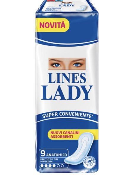 LINES LADY Anatomico 9pz