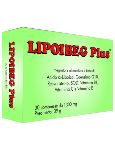 LIPOIBEG-Plus 30 Cpr 1300mg