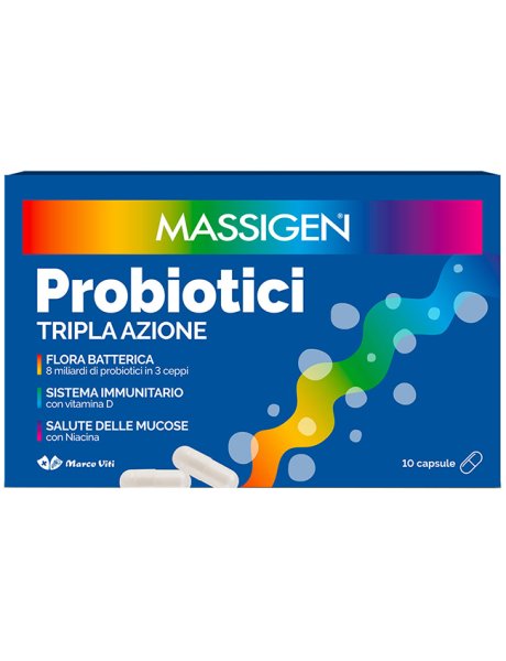 MASSIGEN Probiotici 10Cps