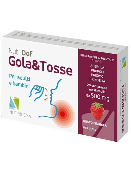 NUTRIDEF GOLA&TOSSE 20CPR