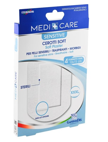 CEROTTI STERILI TNT 10X15 4PZ