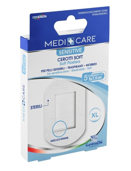 CEROTTI STERILI TNT 7,5X5 5PZ
