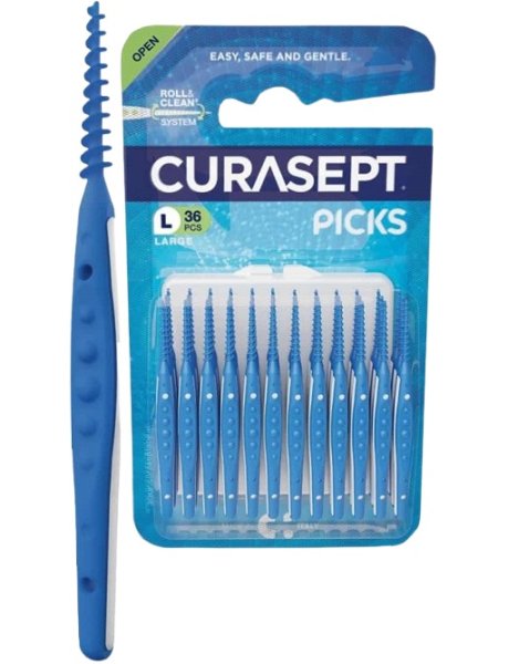 CURASEPT PICKS Large 36pz