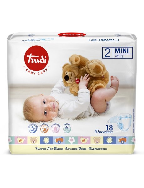 TRUDI C Pants Mini 3/6Kg 18pz