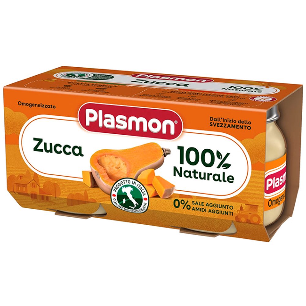 PLASMON OMOG ZUCCA 2X80G