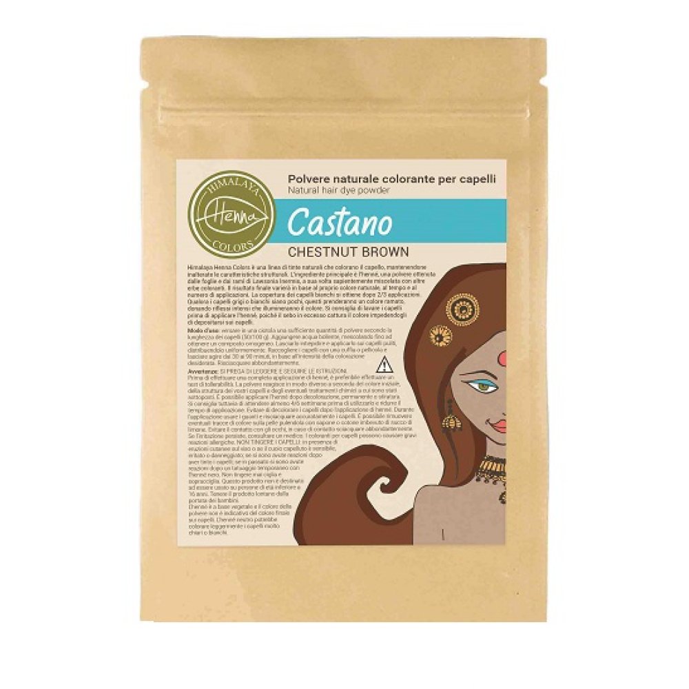 HIMALAYA HENNA CASTANO 100G HIMALAYA HENNA CASTANO 100G