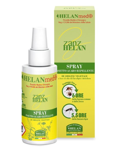 ZANZHELAN INSETTOREPELLENTE VEGETALE SPRAY ECOLOGICO 100 ML