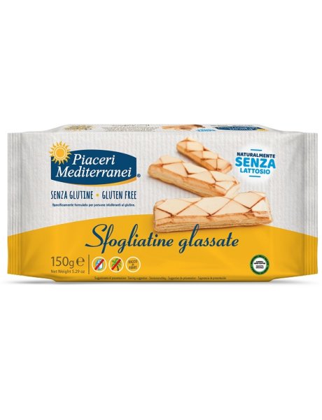 PIACERI MEDITERRANEI SFOGLIATINE GLASSATE 150 G PIACERI MEDITERRANEI SFOGLIATINE GLASSATE 150 G