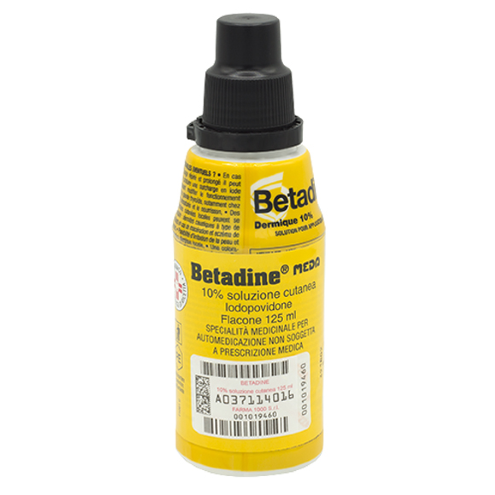 BETADINE 10% SOLUZ CUTANEA FL 125ML FRM