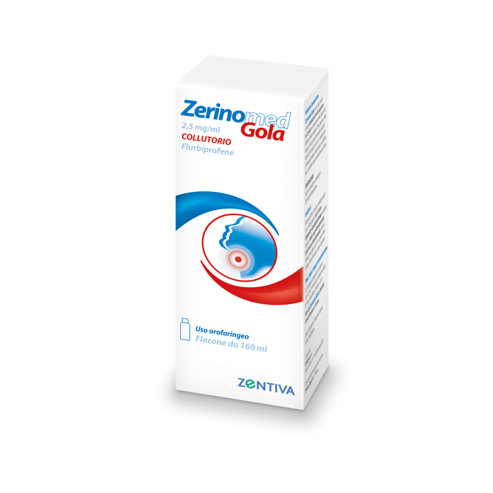 ZERINOMED GOLA*collutorio 160 ml 0,25%