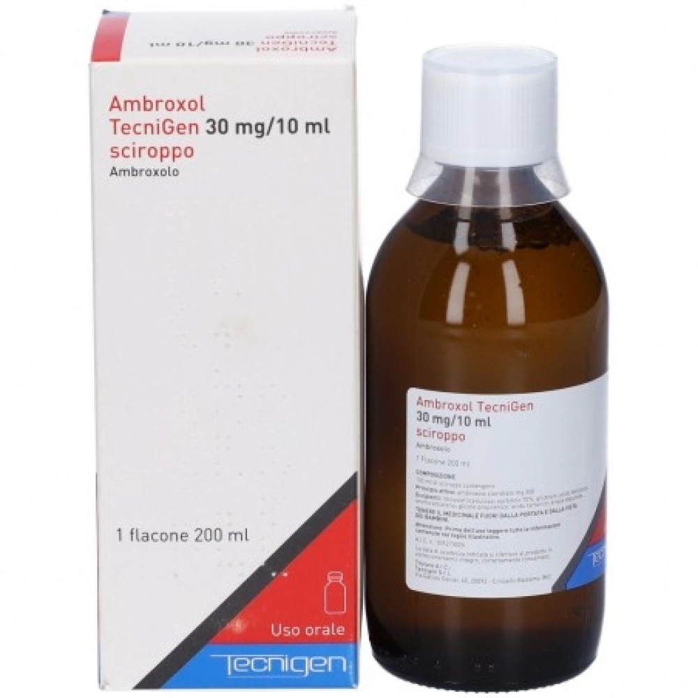 AMBROXOL TECNIGEN 30MG/10ML SCIR FL 200ML