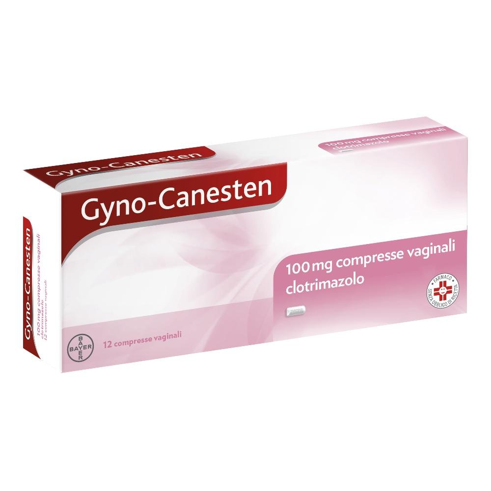 GYNOCANESTEN*12 cpr vag 100 mg