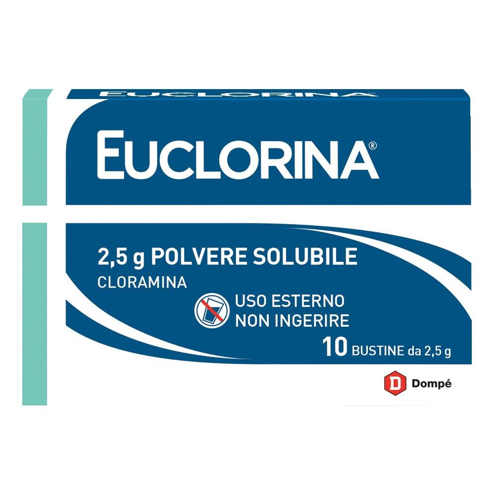 EUCLORINA*10 bust polv u.e. 2,5 g