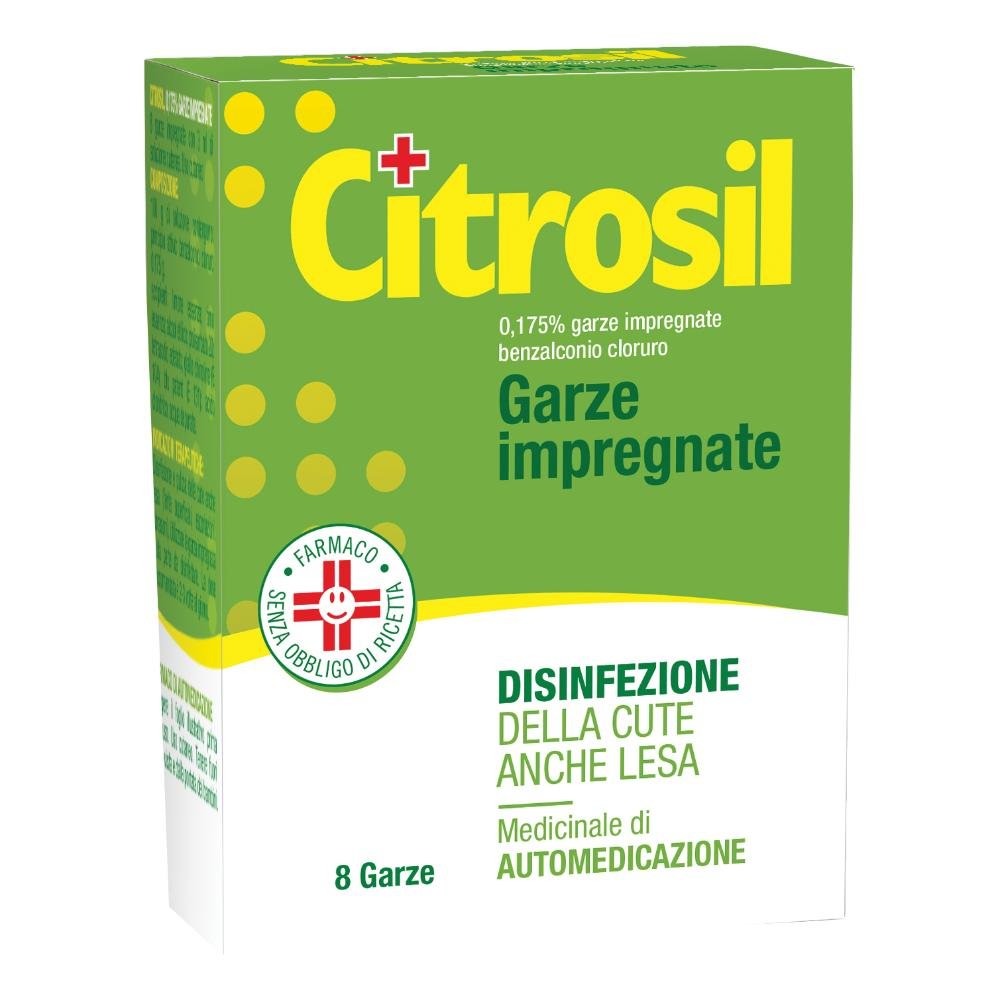 CITROSIL*soluz cutanea 8 garze 0,175%