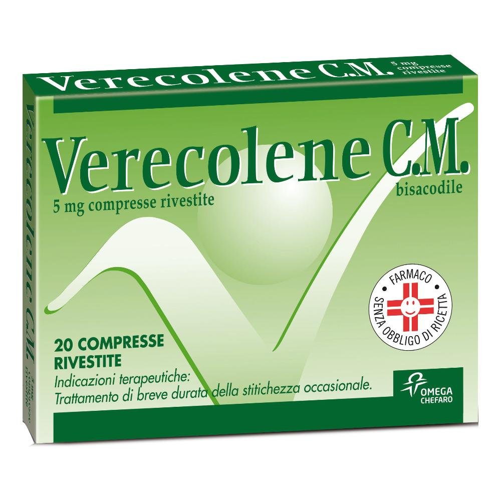 VERECOLENE C.M.*20 cpr riv 5 mg