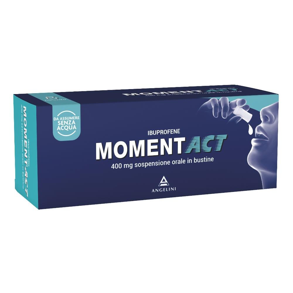 MOMENTACT*orale sosp 8 bust 400 mg